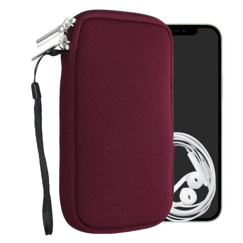 Husa Universala telefon L - 6,5 inch, Neopren, Rosu, 46188.3.13