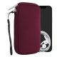 Husa Universala telefon L - 6,5 inch, Neopren, Rosu, 46188.3.13