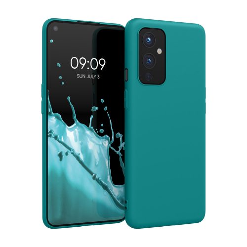 Husa OnePlus 9, Silicon, Verde, 55726.57