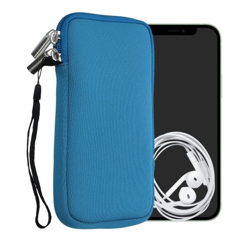 Husa Universala telefon XL - 6,8 inch, Neopren, Albastru, 46188.4.157