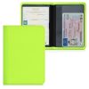 Husa pentru documente auto, Kwmobile, Verde, Neopren, 55381.44