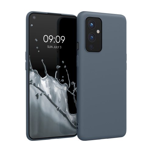 Husa OnePlus 9, Silicon, Gri, 55726.202