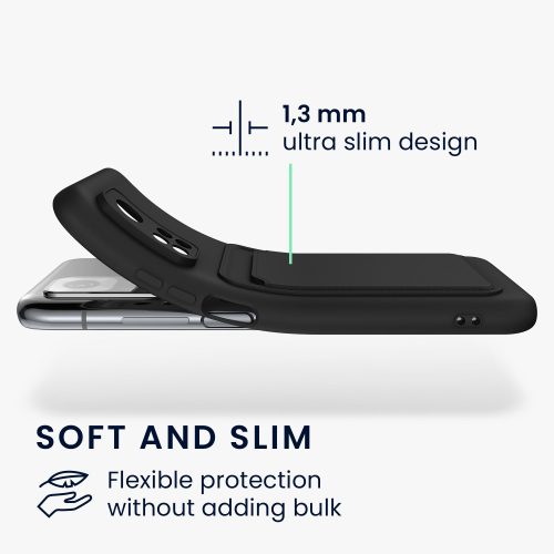 Husa Xiaomi Mi 10T / Mi 10T Pro, Silicon, Negru, 56952.47