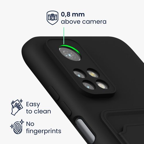 Husa Xiaomi Mi 10T / Mi 10T Pro, Silicon, Negru, 56952.47