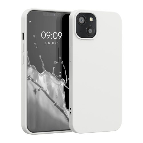 Husa Apple iPhone 13, Silicon, Alb, 55948.48