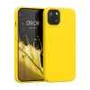 Husa Apple iPhone 13, Silicon, Galben, 55878.165