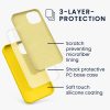 Husa Apple iPhone 13, Silicon, Galben, 55878.165