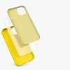 Husa Apple iPhone 13, Silicon, Galben, 55878.165