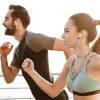 Curea pentru casti Apple AirPods 3/AirPods 2/AirPods Pro, Kwmobile, Negru, Silicon, 56992.01