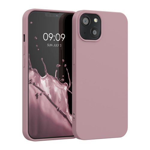 Husa Apple iPhone 13, Silicon, Roz, 55948.193