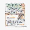 Curea pentru casti Apple AirPods 3/AirPods 2/AirPods Pro, Kwmobile, Alb, Silicon, 56992.02