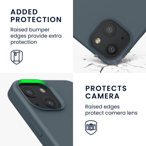 Husa Apple iPhone 13 Mini, Silicon, Verde, 55877.202