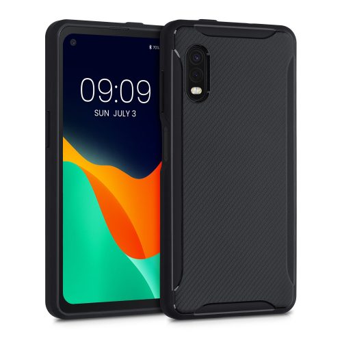 Husa Samsung Galaxy Xcover Pro, Silicon, Negru, 56965.01