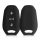 Husa Cheie Auto pentru Opel - 3 Butoane - Keyless Go, kwmobile, Silicon, Negru, 56975.01