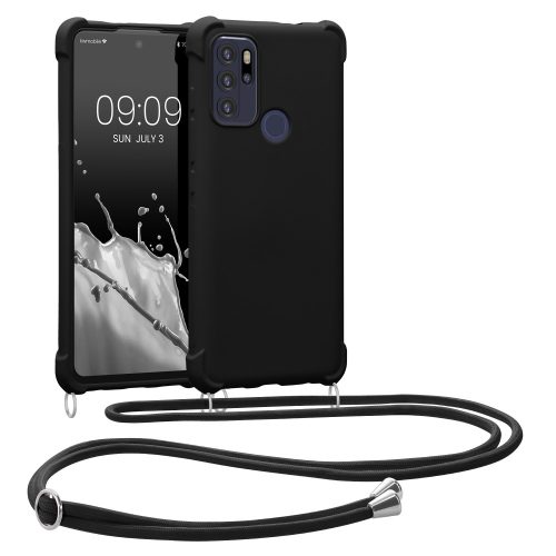 Husa Motorola Moto G60s, Silicon, Negru, 56993.01