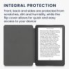 Husa pentru Kobo Aura Edition 2, Piele ecologica, Gri, kwmobile, 56885.04
