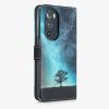 Husa Motorola Edge X30 / Edge 30 Pro, Piele ecologica, Multicolor, 57062.01