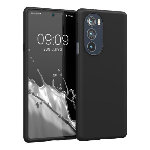 Husa Motorola Edge X30 / Edge 30 Pro, Silicon, Negru, 57060.47