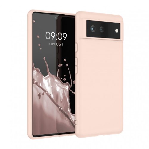 Husa Google Pixel 6, Silicon, Roz, 55434.225