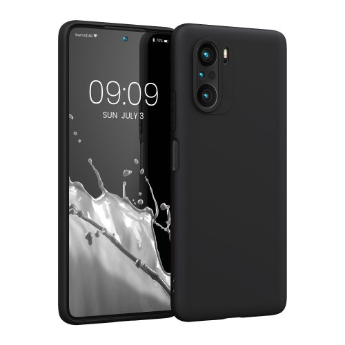 Husa Xiaomi Mi 11i / Poco F3, Silicon, Negru, 57026.01