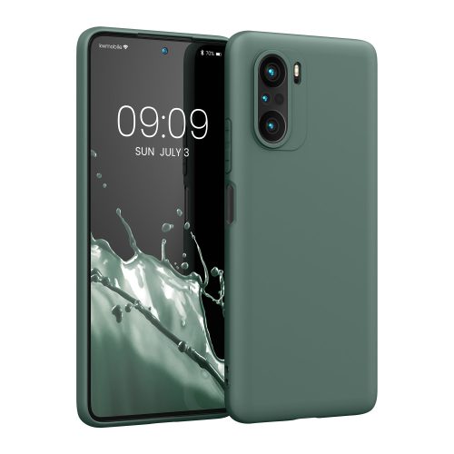 Husa Xiaomi Mi 11i / Poco F3, Silicon, Verde, 57026.171