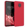 Husa Xiaomi Redmi Note 9S / Redmi Note 9 Pro / Redmi Note 9 Pro Max, Silicon, Rosu, 52140.229