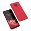 Husa Xiaomi Redmi Note 9S / Redmi Note 9 Pro / Redmi Note 9 Pro Max, Silicon, Rosu, 52140.229