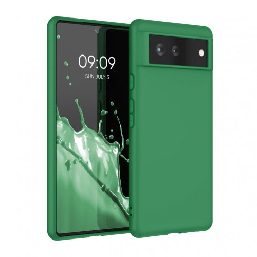 Husa Google Pixel 6, Silicon, Verde, 55434.227
