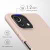 Husa Xiaomi Mi 11 Lite 5G, Silicon, Crem, 54726.225