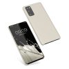 Husa Samsung Galaxy S20 FE, Silicon, Crem, 53605.125