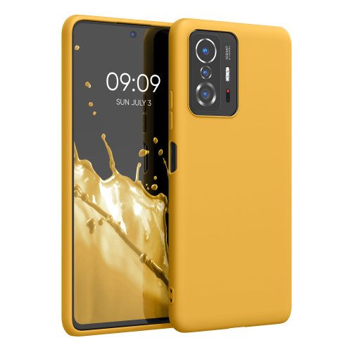 Husa Xiaomi 11T / 11T Pro, Silicon, Portocaliu, 56245.143