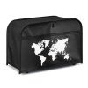Husa pentru prajitor de paine cu 2 felii, Kwmobile, Negru/Alb, Textil, 57073.01