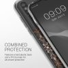 Husa Xiaomi Redmi 9A/Redmi 9AT, Silicon, Transparent/Roz, 57092.02