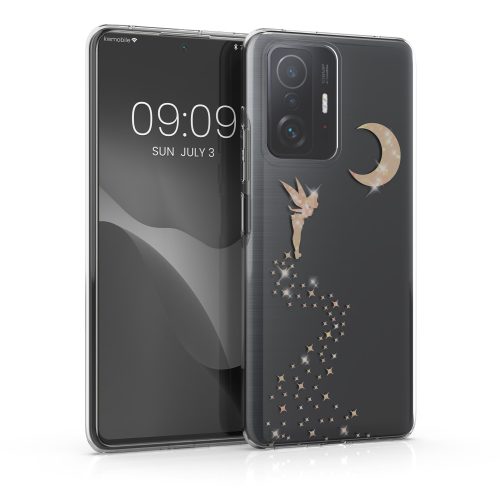 Husa Xiaomi 11T / 11T Pro, Silicon, Auriu, 57086.01