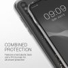 Husa Xiaomi Redmi 9A/Redmi 9AT, Silicon, Transparent/Auriu, 57092.01