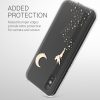 Husa Xiaomi Redmi 9A/Redmi 9AT, Silicon, Transparent/Auriu, 57092.01