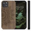 Husa Apple iPhone 13, Lemn, Maro, 55953.06