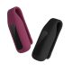 Set 2 Huse pentru Fitbit Luxe, Kwmobile, Negru/Visiniu, Silicon, 57123.02