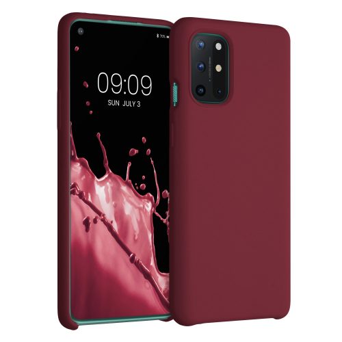 Husa OnePlus 8T, Silicon, Rosu, 53683.209