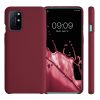 Husa OnePlus 8T, Silicon, Rosu, 53683.209