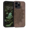 Husa Apple iPhone 13 Pro, Lemn, Maro, 55967.06