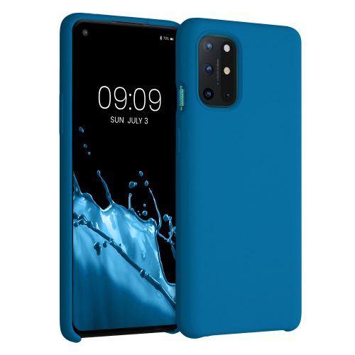 Husa OnePlus 8T, Silicon, Albastru, 53683.228