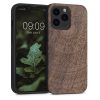 Husa Apple iPhone 13 Pro, Lemn, Maro, 55967.07