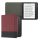 Husa pentru Kobo Libra 2, Kwmobile, Rosu/Negru, Textil, 57170.20