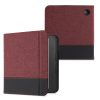 Husa pentru Kobo Libra 2, Kwmobile, Rosu/Negru, Textil, 57170.20
