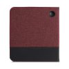 Husa pentru Kobo Libra 2, Kwmobile, Rosu/Negru, Textil, 57170.20