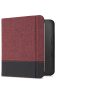 Husa pentru Kobo Libra 2, Kwmobile, Rosu/Negru, Textil, 57170.20