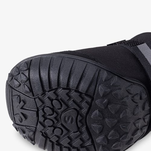 Papuci antiderapanti pentru caini Navaris marimea S, Negru,Textil, 57209.1