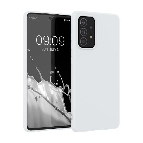 Husa Samsung Galaxy A52/Galaxy A52 5G/Galaxy A52s 5G, Silicon, Alb, 54346.48
