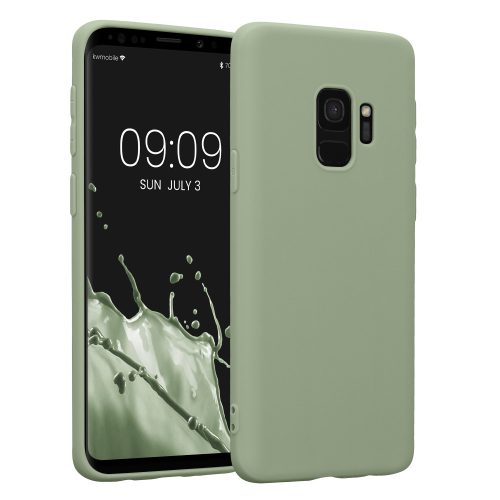 Husa Samsung Galaxy S9, Silicon, Verde, 44089.172
